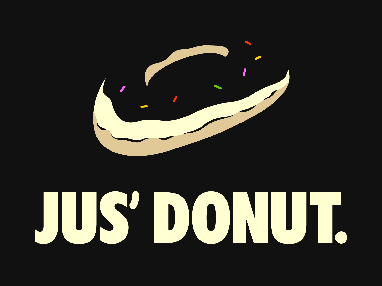 Jus Donut Logo