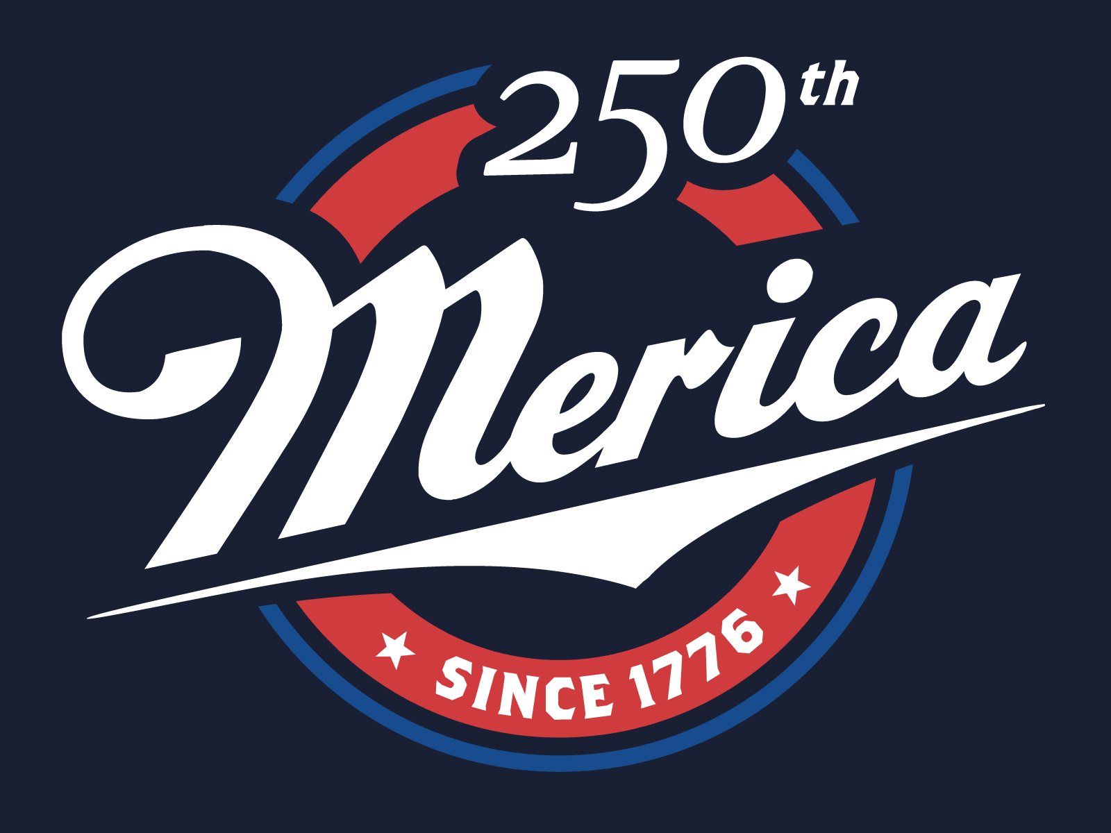 Merica 250 Logo
