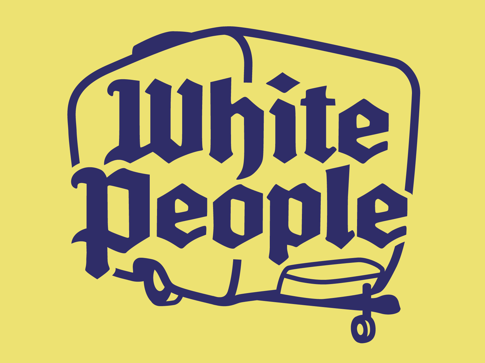 White People Logo
